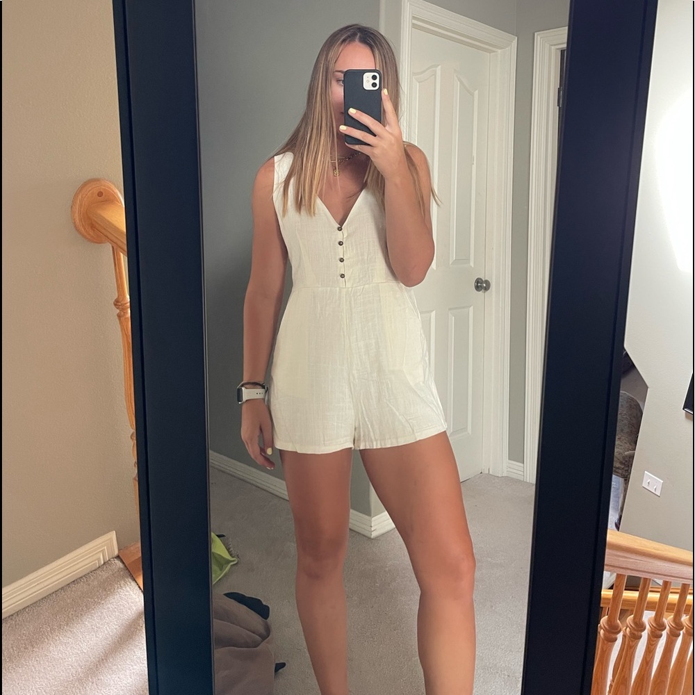 White romper Princess Polly